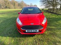 Used Ford Fiesta Zetec 2014 Red Hatchback