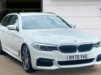 Used BMW 530 M Sport 249 HP (183 kW) 2020 White Estate