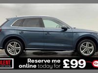 Used Audi Q5 S-Line 187 HP (137 kW) 2018 Blue SUV
