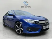 Used Honda Civic SR 120 HP (88 kW) 2018 Blue Sedan