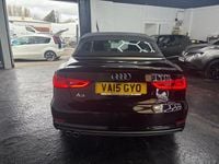 Used Audi A3 Cabriolet S-Line 2015 Black Cabriolet