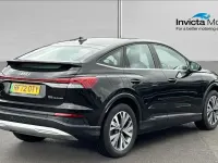 Used Audi Q4 e-tron Comfort 125 kW (170 HP) 2023 Mythos black metallic SUV