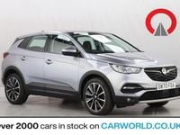 Used Vauxhall Grandland X Elite 130 HP (95 kW) 2021 Grey SUV