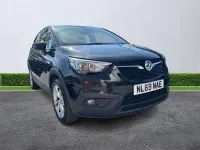 Used Vauxhall Crossland X S 110 HP (80 kW) 2019 Black SUV