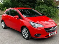 Used Vauxhall Corsa 75 HP (55 kW) 2018 Red Hatchback