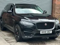 Used Jaguar F-Pace Prestige 2018 Black SUV