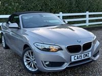 Used BMW 218 Basis 2015 Grey Cabriolet