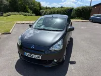 Used Mitsubishi Mirage 79 HP (58 kW) 2013 Grey Hatchback