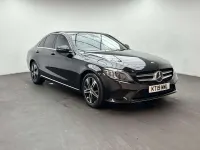 Used Mercedes C200 Premium Plus 2019 Black Sedan