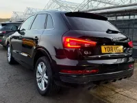 Used Audi Q3 S-Line 150 HP (110 kW) 2018 Black SUV