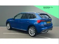 Used Skoda Kamiq SE L 150 HP (110 kW) 2019 Blue SUV