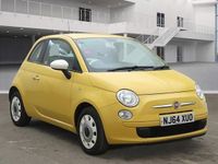 Used Fiat 500 69 HP (50 kW) 2014 Yellow Hatchback