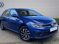 Used VW Polo Life 80 HP (58 kW) 2023 Blue Hatchback