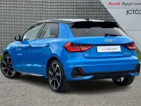 Used Audi A1 Black Edition 109 HP (80 kW) 2022 Blue Hatchback