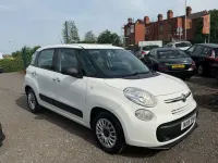 Used Fiat 500L Pop 95 HP (69 kW) 2015 White MPV