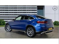 Used Mercedes GLC300 AMG line 245 HP (180 kW) 2023 Blue Coupe