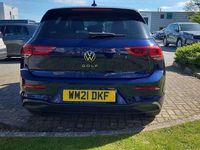Used VW Golf VII Life 150 HP (110 kW) 2021 Blue Hatchback