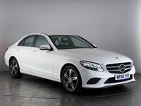 Used Mercedes C200 184 HP (135 kW) 2018 White Sedan