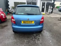 Used Skoda Fabia SE 2013 Blue Hatchback