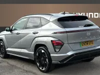 Gebraucht Hyundai Kona N Line 160 kW (218 PS) 2024 Silber SUV