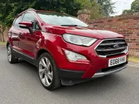 Used Ford Ecosport Titanium 100 HP (73 kW) 2018 Red SUV
