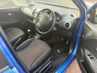 Used Nissan Note Acenta 88 HP (64 kW) 2009 Blue Hatchback
