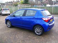 Used Toyota Yaris 2018 Blue Hatchback