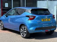 Used Nissan Micra Tekna 92 HP (67 kW) 2021 Blue Hatchback