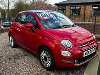 Used Fiat 500 Lounge 69 HP (50 kW) 2016 Red Hatchback