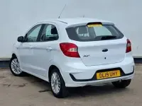 Used Ford Ka Plus Zetec 85 HP (62 kW) 2019 White Hatchback