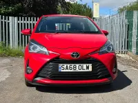 Used Toyota Yaris 111 HP (81 kW) 2018 Red Hatchback