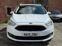 Used Ford Grand C-Max Zetec 120 HP (88 kW) 2015 White MPV