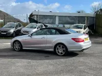 Used Mercedes E250 2013 Silver Cabriolet