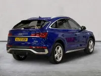 Used Audi Q5 Sportback S-Line 204 HP (150 kW) 2022 Blue SUV