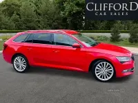 Used Skoda Superb SE L Executive 150 HP (110 kW) 2016 Red Estate