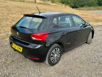 Used Seat Ibiza 75 HP (55 kW) 2017 Black Hatchback