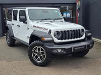 New Jeep Wrangler Rubicon 2025 Bright white SUV