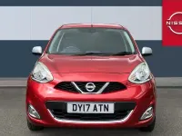 Used Nissan Micra N-TEC 80 HP (58 kW) 2016 Red Hatchback