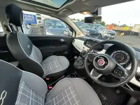 Used Fiat 500 Lounge 69 HP (50 kW) 2018 White Hatchback