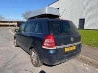 Used Vauxhall Zafira 110 HP (80 kW) 2011 Blue MPV