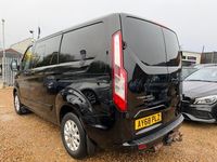 Used Ford Transit Custom Limited 130 HP (95 kW) 2018 Black Van
