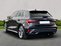 Begagnad Audi A3 S-Line 147 HK (108 kW) 2025 Svart Halvkombi