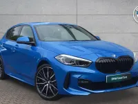 Used BMW 118 M Sport 134 HP (98 kW) 2023 Blue Hatchback