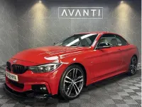 Begagnad BMW 420 M Sport 2018 Röd Cab
