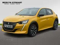 Used Peugeot 208 GTi 75 HP (55 kW) 2021 Yellow Hatchback