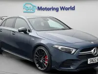 Used Mercedes A35 AMG Premium Plus 306 HP (225 kW) 2022 Blue Hatchback