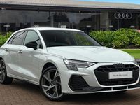 Used Audi A3 Black Edition 147 HP (108 kW) 2025 White Hatchback