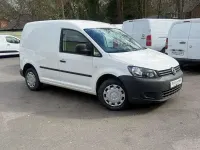 Used VW Caddy Startline 102 HP (75 kW) 2013 White MPV