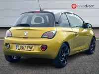 Used Vauxhall Adam 2017 Gold Hatchback