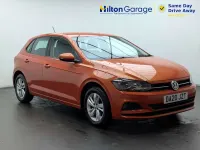 Begagnad VW Polo SE 80 HK (58 kW) 2020 Orange Halvkombi